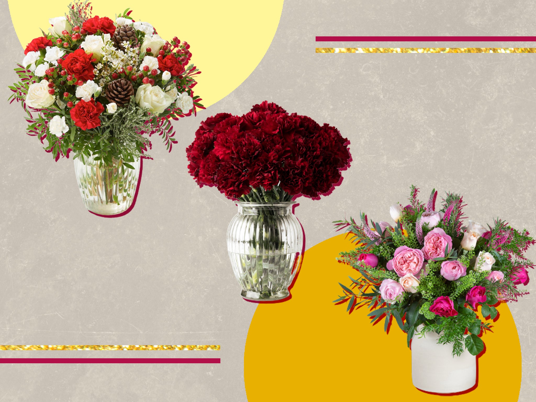 Best christmas on sale flower arrangements